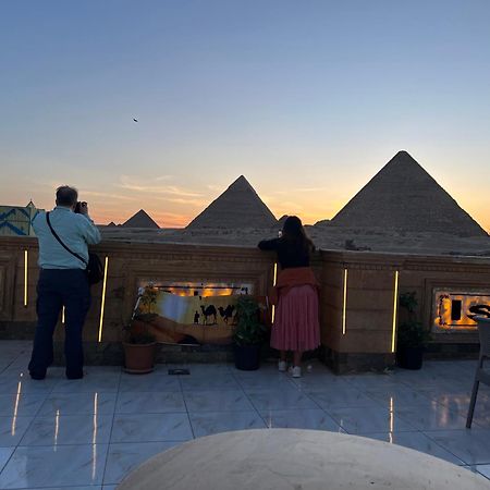 Moses Pyramids Inn Kafret el-Gabal Exterior foto