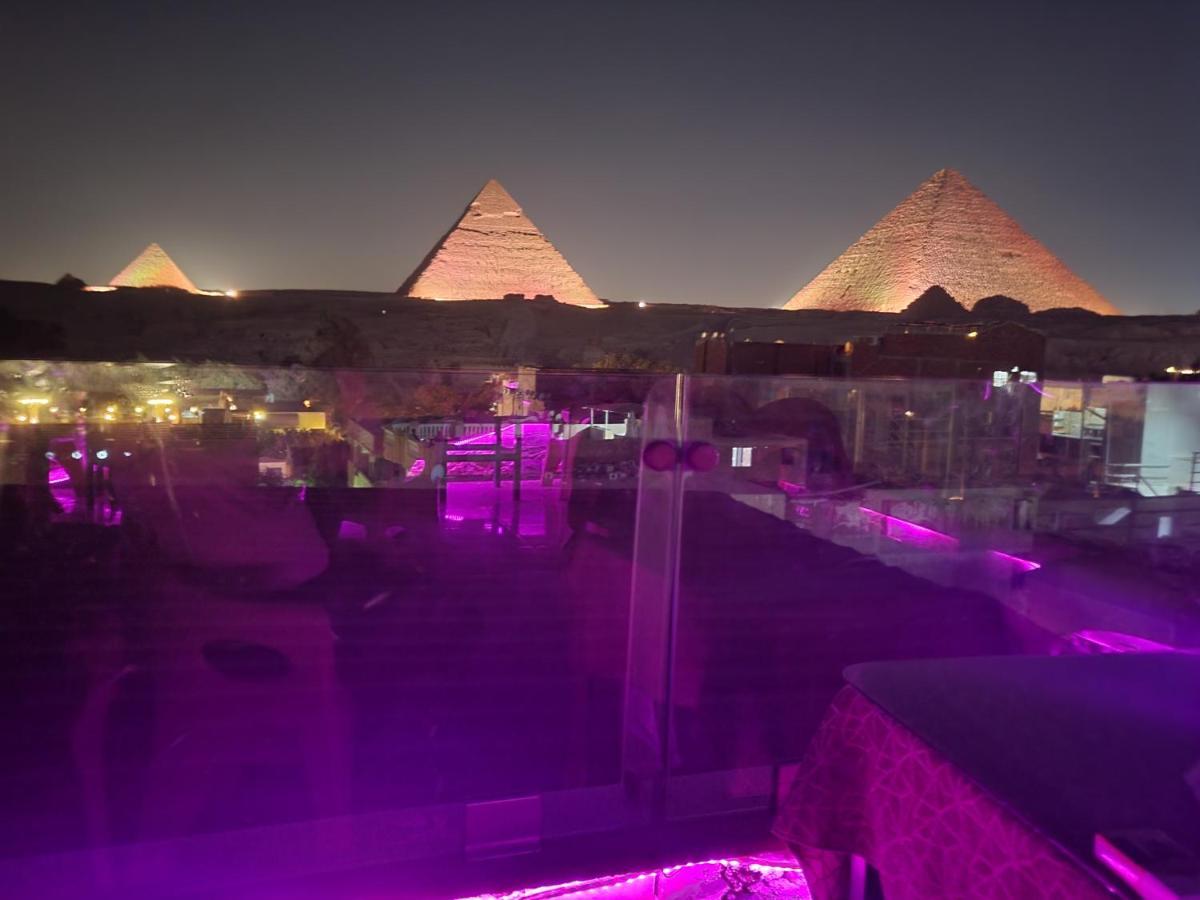 Moses Pyramids Inn Kafret el-Gabal Exterior foto