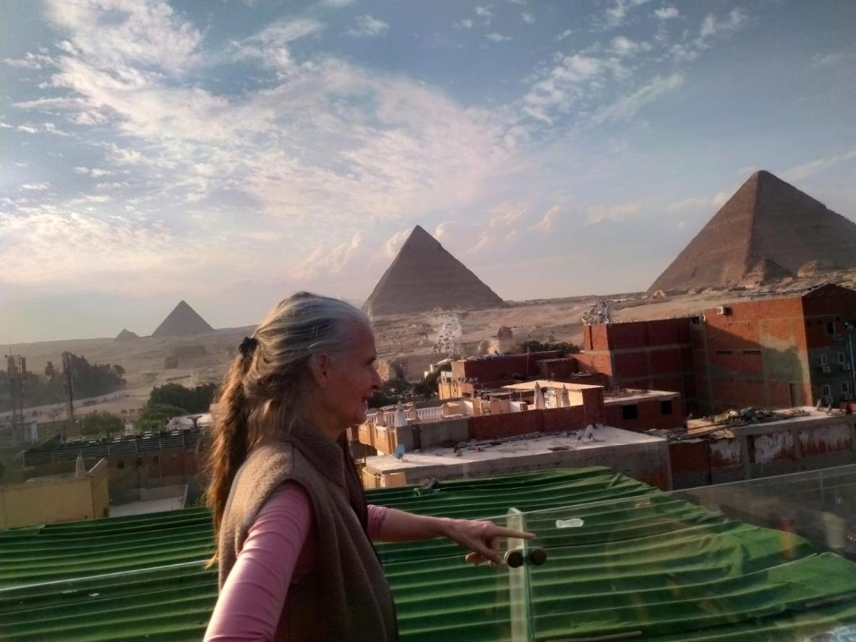 Moses Pyramids Inn Kafret el-Gabal Exterior foto